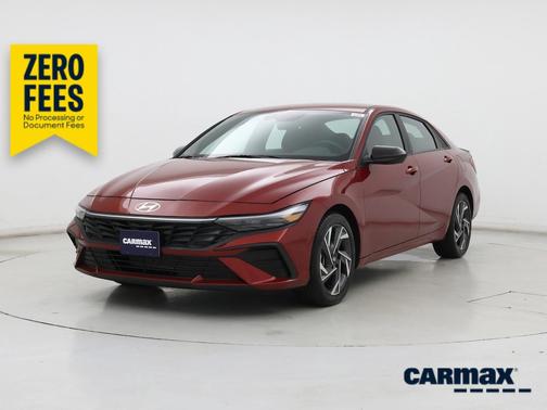Red 2025 Hyundai ELANTRA SEL Sport