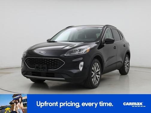 Black 2022 Ford Escape Titanium