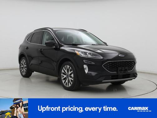 Black 2022 Ford Escape Titanium