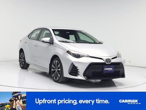 Silver 2017 Toyota Corolla SE