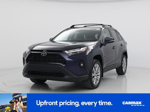 Blue 2023 Toyota RAV4 XLE Premium