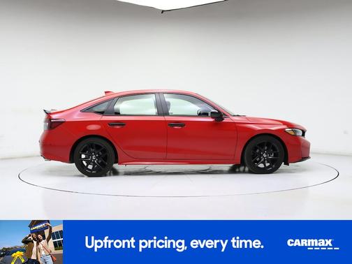 Red 2025 Honda Civic Sport