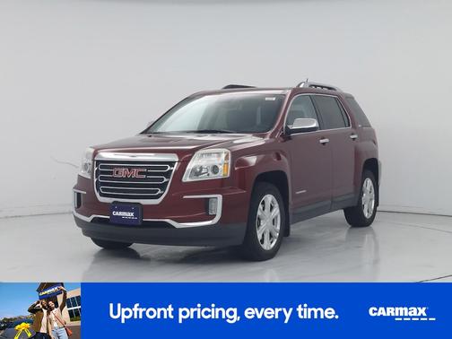Red 2017 GMC Terrain SLT