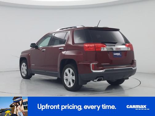 Red 2017 GMC Terrain SLT