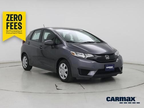 Gray 2015 Honda Fit LX