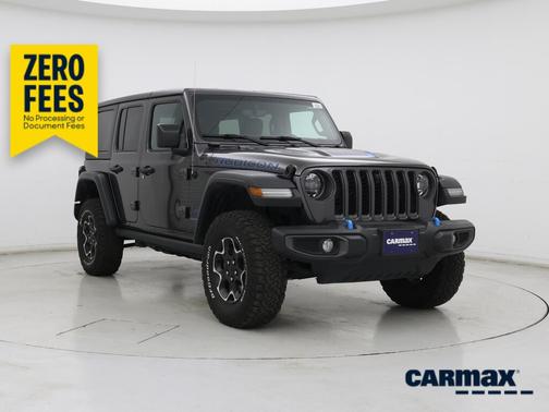 Gray 2023 Jeep Wrangler 4xe Unlimited Rubicon