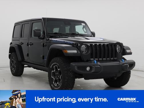 Black 2022 Jeep Wrangler Unlimited 4xe Unlimited Rubicon