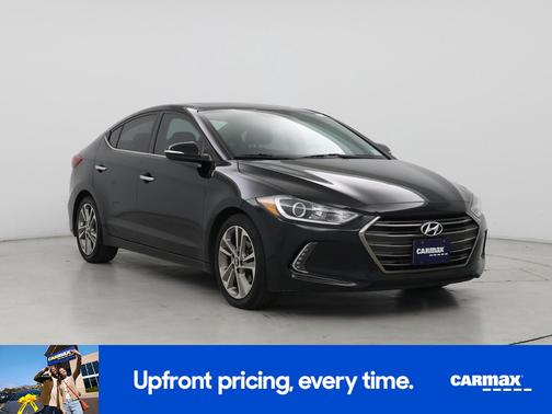 Black 2017 Hyundai ELANTRA Limited