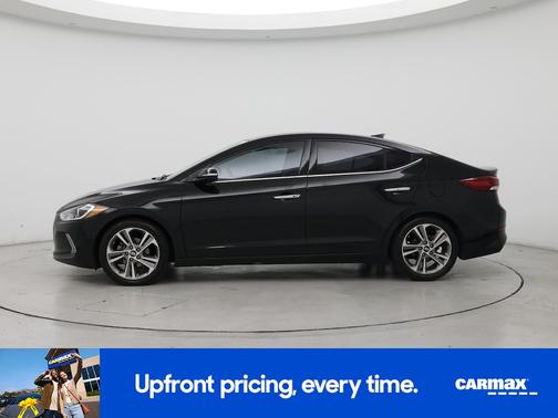 Black 2017 Hyundai ELANTRA Limited