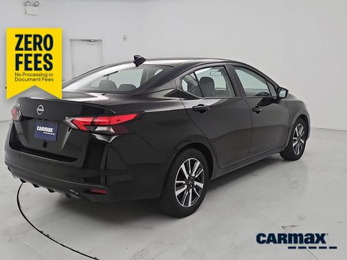 Black 2025 Nissan Versa SV