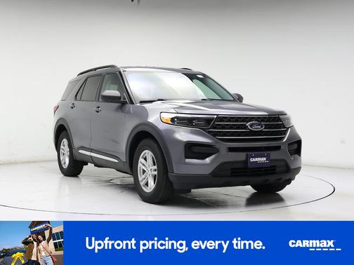 Gray 2021 Ford Explorer XLT