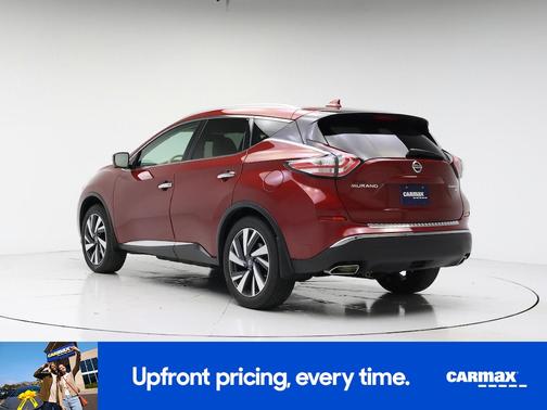 Red 2017 Nissan Murano Platinum