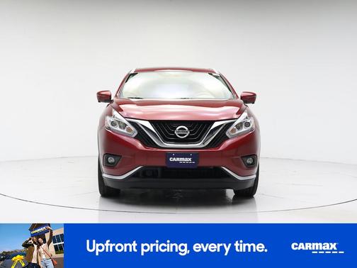 Red 2017 Nissan Murano Platinum