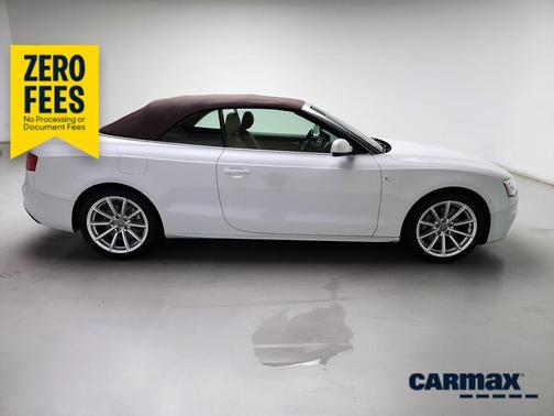 White 2015 Audi A5 Premium Plus
