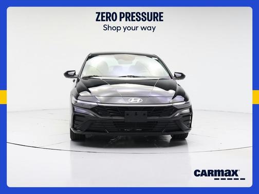 Black 2025 Hyundai ELANTRA SEL Sport