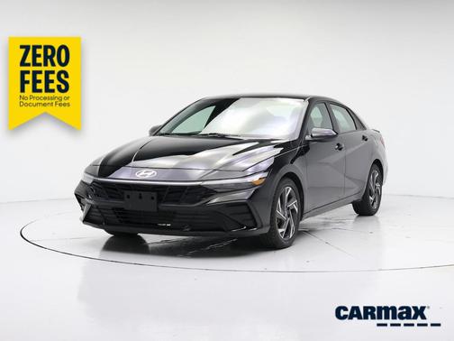 Black 2025 Hyundai ELANTRA SEL Sport