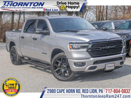 Billet Silver Metallic Clearcoat 2024 RAM 1500 Laramie