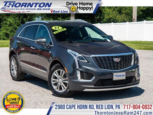 Wilder Metallic 2022 Cadillac XT5 Premium Luxury