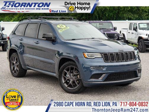 Slate Blue Pearlcoat 2020 Jeep Grand Cherokee Limited X