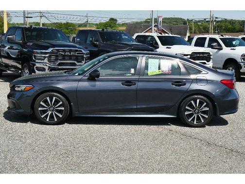 Gray 2024 Honda Civic EX
