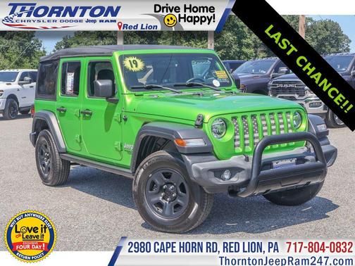 2019 Jeep Wrangler Unlimited Sport