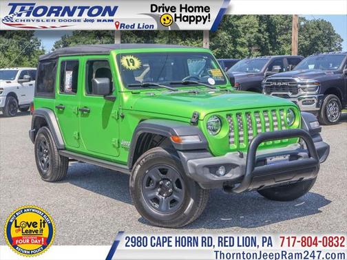 2019 Jeep Wrangler Unlimited Sport