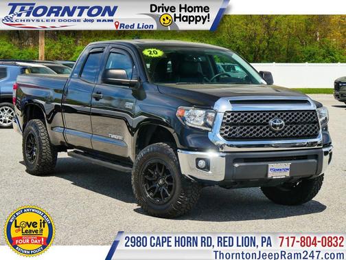 Midnight Black Metallic 2020 Toyota Tundra SR5