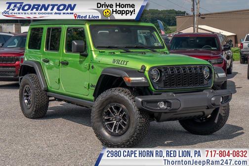 Mojito Clearcoat 2025 Jeep Wrangler Willys