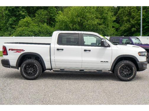 Bright White Clearcoat 2025 RAM 1500 Rebel