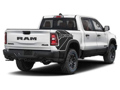 Bright White Clearcoat 2025 RAM 1500 Rebel