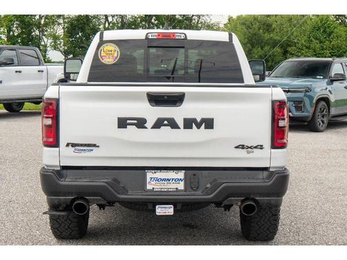 Bright White Clearcoat 2025 RAM 1500 Rebel