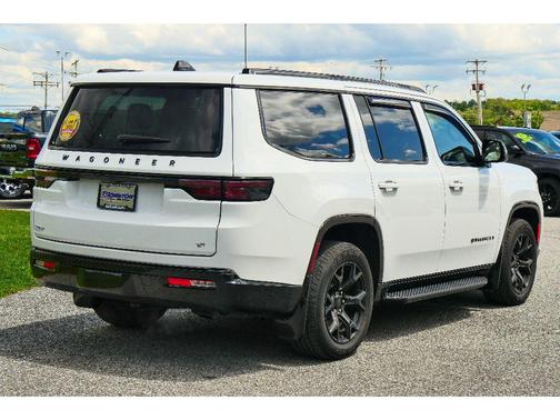 Bright White Clearcoat 2024 Jeep Wagoneer Series II Carbide 4x4