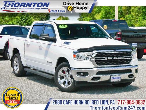 Bright White Clearcoat 2022 RAM 1500 Big Horn/Lone Star