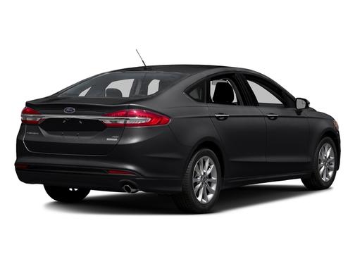 Shadow Black 2017 Ford Fusion SE