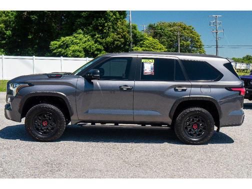 Magnetic Gray Metallic 2025 Toyota Sequoia TRD Pro