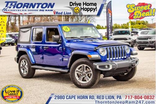 2018 Jeep Wrangler Unlimited Sahara