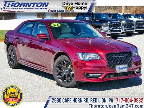 Velvet Red Pearlcoat 2022 Chrysler 300 Touring