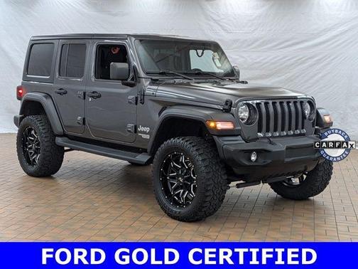 Granite Crystal Clearcoat Metallic 2020 Jeep Wrangler Unlimited Sport