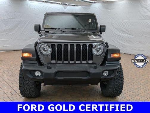 Granite Crystal Clearcoat Metallic 2020 Jeep Wrangler Unlimited Sport