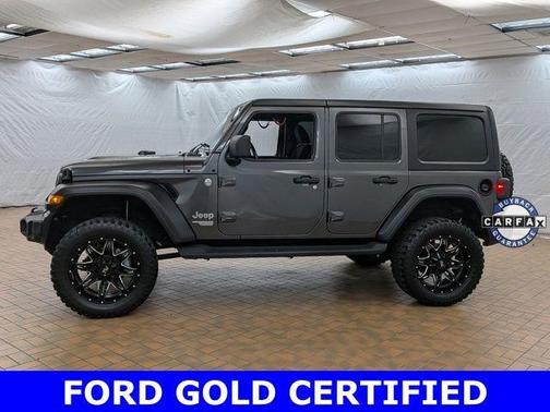 Granite Crystal Clearcoat Metallic 2020 Jeep Wrangler Unlimited Sport