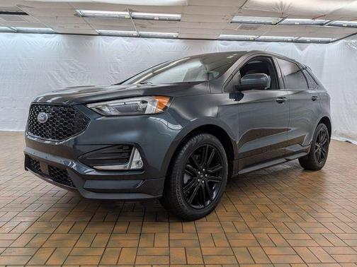 Stone Blue Metallic 2023 Ford Edge ST Line