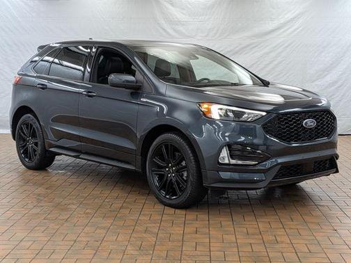 Stone Blue Metallic 2023 Ford Edge ST Line