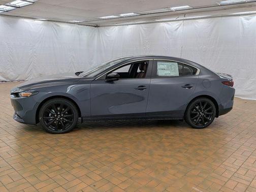 Polymetal Gray Metallic 2026 Mazda Mazda3 2.5 S Carbon Edition