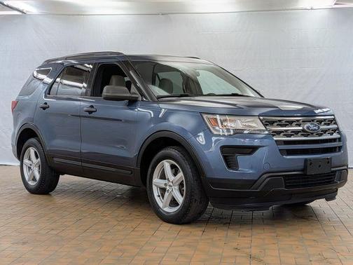 Blue Metallic 2018 Ford Explorer Base