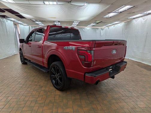 Red Metallic 2025 Ford F-150 Lariat