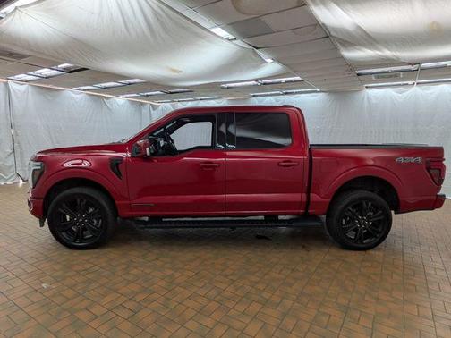 Red Metallic 2025 Ford F-150 Lariat