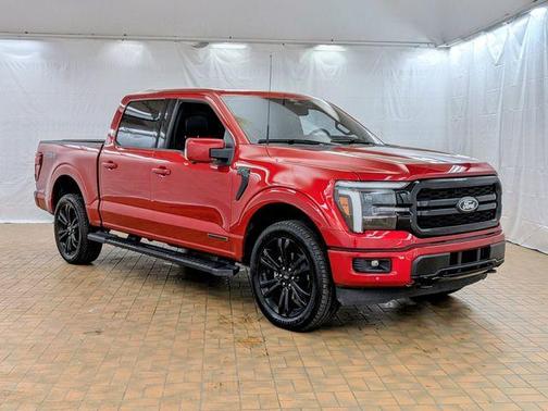 Red Metallic 2025 Ford F-150 Lariat
