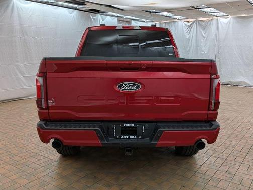 Red Metallic 2025 Ford F-150 Lariat