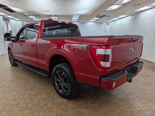 Red Metallic 2023 Ford F-150 Lariat