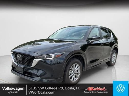 Jet Black Mica 2025 Mazda CX-5 2.5 S Preferred Package